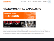Tablet Screenshot of capello.nu